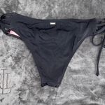 PINK - Victoria's Secret Black Bikini Bottom Photo 1
