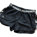 Under Armour  Womens Athletic Shorts Size Large Black Loose Fit Activewear Gym Photo 0