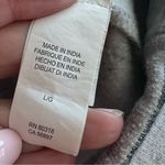 Lucky Brand  Gray Striped Shine Pullover Sweatshirt L Photo 9