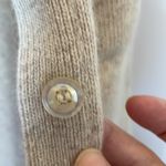 Vintage 70s Knits By Don Cream Longline Cardigan 5/6 Photo 3