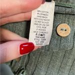 May pink Off the Shoulder Olive Cropped Long Sleeve Photo 5