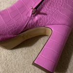 Circus by Sam Edelman Croc-Embossed Knee-High Boots Photo 3
