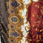 Vintage Silk SunKgungSa Scarf Wrap T15* Brown Photo 2