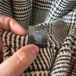 Preston & York  Black and White Wool Blend Cape Photo 1