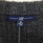Gap NWT cable knit long sleeve dark gray dress Photo 2