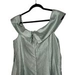 Rickie Freeman Teri Jon Off The Shoulder Jacquard Gown Seafoam Green 18 Photo 6