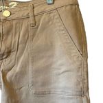 Seven 7 Women's Khaki Utility Style Pants Trousers Photo 4