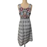 Free People  Midi Dress New Romantics Cotton Photo 8