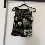 Connected Apparel Vintage  Aloha Hawaiian Floral Square Neck Tank Top Shirt Vtg 6 Photo 1