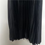 Petal and Pup  naira satin pleated maxi dress nwot size 2 black Photo 2