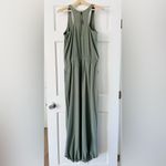 Athleta Revive Jumpsuit Laurel Olive Green Drawstring Parachute Pant Size 6 Photo 7