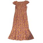 Maeve Anthropologie Cecily Fit & Flare Sweetheart Dress Floral Print Cap Sleeve Photo 5