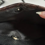 Braciano Black Brown Silver Buckle Bling Compact Modern Classic Statement Chic Photo 6