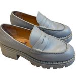 Free People  Lyra Lug Sole Loafer in Dusty Blue, Sz EU 38 Photo 8