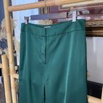 Tuckernuck  Rainforest Green Adah Satin Blouse & Erin Pants - Sz L ❤️🎀 Photo 4