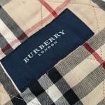Burberry  London Classic Black Diamond Quilted Snap Up Barn Jacket Photo 6