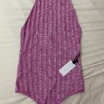 ASTR NWT the label purple halter bodysuit Photo 0