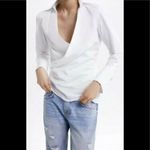 ZARA  Crossover White Blouse Photo 2