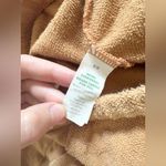 Aerie One-A-Roll Lounge Shorts Terry Cloth Brown Tan Drawstring Size Medium Photo 7