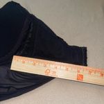 Parfait Black lace lingerie babydoll lingerie rhinestone chemise goth sexy Size M Photo 9