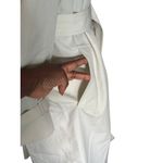 London Fog  Trench Coat Women 10P Ivory Vintage Classic Minimalist Chic Academia Photo 5