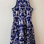 AQUA Damask Halter Mini Dress Photo 0
