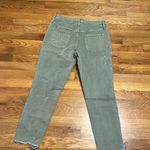 Mossimo Women’s 10 Paint Splatter Green White Stretchy High Rise Jegging Jeans Photo 5