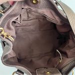 Talbots Vintage Bronze Leather Convertible Satchel Photo 8