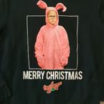 A Christmas story sweatshirt size medium Pink Photo 2