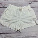 Gap Linen Blend Lightweight Shorts High Waist Pull On White Size XL Photo 1