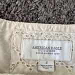 American Eagle  Outfitters Cream A-Line Skirt Photo 1