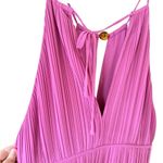 Jonathan Simkai Carli Pink Pleated Midi Dress Size 12 Photo 9