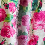 Betsey Johnson Betsy Johnson Vintage 100% cotton pajama floral blouse EUC Photo 4