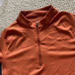 Nike NEW Texas Longhorns Burnt Orange Half Zip Sweater Pullover Size XS NWP Photo 2
