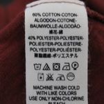 Free People We The Pop Your Collar Tee Size XS Rusty Red Short Sleeve Slub Knit Photo 3