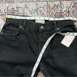 Free People We The Free Maggie Jeans NWT Midrise Straight Size 26 Washed Black Photo 9