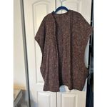 Vintage British purple tweed classic wool cape vest Size undefined Photo 8