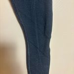 Athleta Women’s Leggings Shimmer Metallic Drawstring Gray Silver Size XS Photo 2