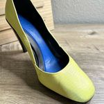 Kenzo Women’s 37 Yellow/Lime Green Heels Size 7 Photo 8