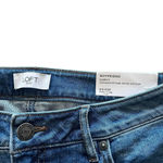 Ann Taylor Loft Women’s Size 6 High Rise Straight Leg Blue Jeans Photo 1