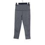 Zella  Capri Pant Athleisure Leggings Cotton Spandex Hidden Pocket XS Grey #2782 Photo 9