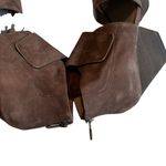 Eileen Fisher CLIP-NU Timbled Nubuck Open Toe Dress Sandal, Sz 9 Photo 8