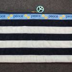 Blue Velvet Zippered Pouch Makeup Bag Travel Bag NEW with Tags Photo 4