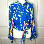 Rachel Roy  Women’s Sweedish Dot Floral Blouse Photo 6