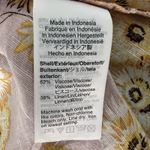 Madewell  Linen Blend Ruffle-Cuff Wrap Dress Fairy Pastel Boho Work Size XS/S Photo 8