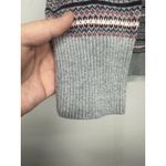 L.L. Bean Sweater Women Large Multi Stripe Knit Long Sleeve Turtle Neck Pullover Photo 3