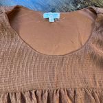 Chic Soul | ladies plus size ruffed, baby doll blouse. Size: 2X. Photo 3