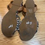 Tory Burch Braided Leather Flat Sandal Size 7 Photo 4