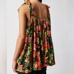 Free People  Bali Moroccan Floral Printed Tunic Tank Top Size S Photo 1