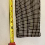 Anne Klein  Womens Brown Plaid Straight Leg Dress Work Trousers Dress Pant Sz S # Photo 9